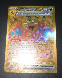 Charizard Ex GOLD Obsidian Flames #228/197 NM Fresh Pull Pokemon TCG Card - Image 2