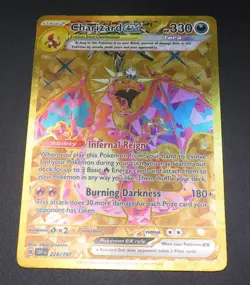 Charizard Ex GOLD Obsidian Flames #228/197 NM Fresh Pull Pokemon TCG Card - Image 4