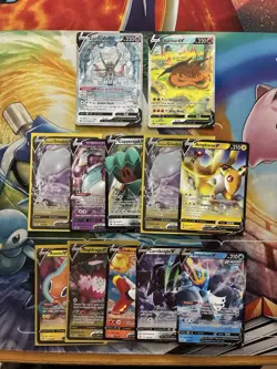Pokemon Card Lot Full Art Alt Art Fire Zacian Charizard - Image 1
