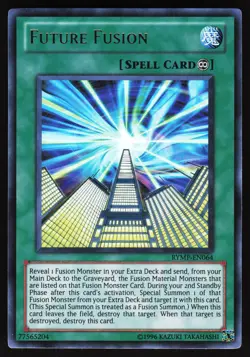 Future Fusion RYMP-EN064 Yugioh TCG Card Ultra Rare LP - Image 1