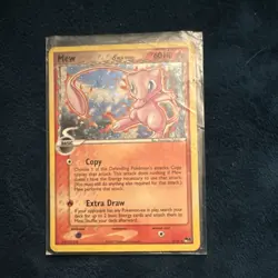 Pokemon TCG Mew Delta Species Basic Holo Card 3/17 Nintendo 2007 English - Image 3