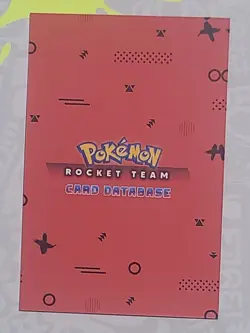 Pokemon, PERU, Shiny Charizard, Team Rocket Card, Heart Holo, HP - Image 2