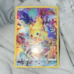 Pokemon Pikachu 160/159 Crown Zenith Secret Rare Holo English Card 2023 - Image 1
