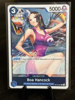 BOA HANCOCK 051 Carrying On His Will Rare One Piece Card Game NM - Image 1