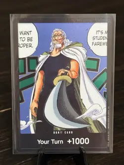 One Piece Don!! Card OP12 Legacy of the Master Rare Foil - Image 1