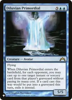 Diluvian Primordial - Light Play MTG Secret Lair Commander: From Cute to Brute - Image 1