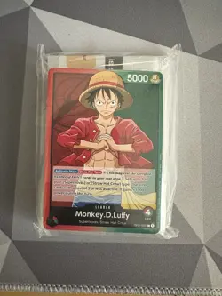 One Piece Card Game Welcome Kit Monkey D. Luffy OP01-003 Demo Deck Sealed - Image 1