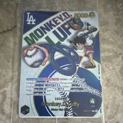 Bandai Monkey D. Luffy Leader EB02-010 One Piece Card Game English Single Card - Image 5