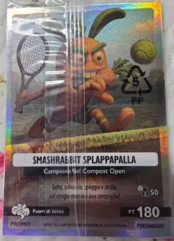 PROMO SIGILLATA Skifidol italian Brainrot Card Smashrabbit Splappapalla🥕 - Image 1