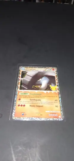 Pokemon 25th Anniversary Celebrations Donphan Holo Card - Image 4