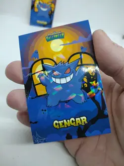 Gengar Cracked Ice Holo Card Database Halloween Edition Pokemon - Image 1