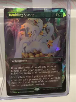 Doubling Season (Anime Borderless) Wilds of Eldraine: Enchanting Tales Foil - Image 1