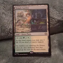 WotC MAGIC the Gathering LORWYN ECLIPSED unplayed mint rare TEMPLE GARDEN - Image 1