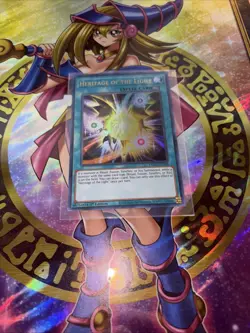 Heritage of the Light - MP22-EN186 - Ultra Rare Yugioh! Holo Foil Nice! - Image 1