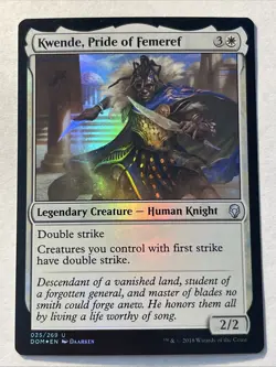 Kwende, Pride of Femeref Foil 025/269 NM mtg - Image 1