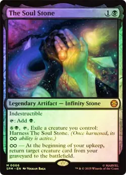 The Soul Stone Marvel's Spider-Man (Foil) Pack Fresh NM MTG MAGIC SPIDERMAN - Image 2