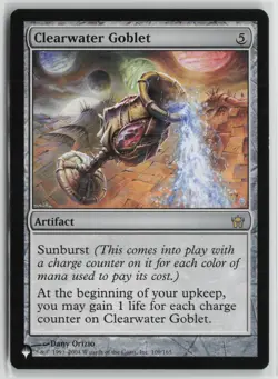 Clearwater Goblet Lightly Played 109 Fifth Dawn Magic: The Gathering - Image 1