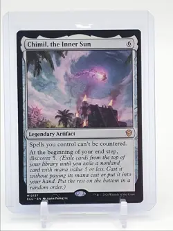CHIMIL, THE INNER SUN 2026 MTG LORWYN ECLIPSED COMMANDER MYTHIC Q6016 - Image 1