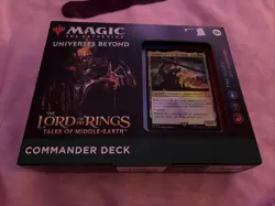 MTG Lord of the Rings: Tales of Middle Earth Commander Deck: Hosts of Mordor - Image 1