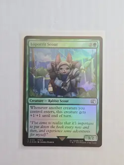 Loporrit Scout (Foil) - Final Fantasy - NM - MTG - Common - Creature - Image 1