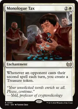 Monologue Tax - DSC 0100 - NM - MTG Magic - Image 1