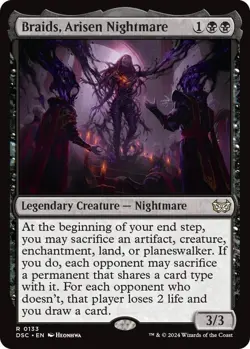 Braids, Arisen Nightmare - DSC 0133 - NM - MTG Magic - Image 1