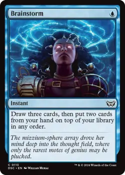 Brainstorm - DSC 0113 - NM - MTG Magic - Image 1