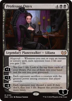 Professor Onyx - DSC 0153 - NM - MTG Magic - Image 1