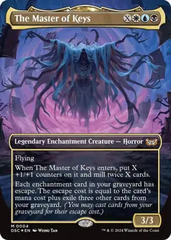 The Master of Keys Borderless Foil - DSC 0004 - NM - MTG Magic - Image 1