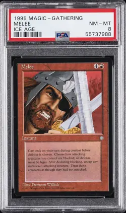 1995 MTG ICE AGE MELEE PSA 8 - Image 1