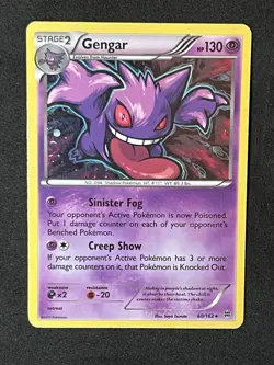 Pokemon Gengar Holo Rare TCG Card XY Breakthrough 60/162 🔥 - Image 1