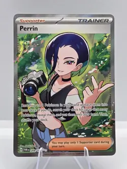 Perrin 209/167 Ultra Rare Twilight Masquerade Pokemon NM - Image 1