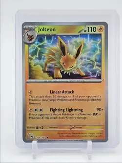 JOLTEON 2025 POKEMON S&V PRISMATIC EVOLUTION REVERSE HOLO B 029/131 Q5639 - Image 1