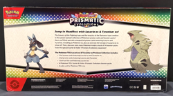 Pokemon Prismatic Evolutions Lucario & Tyranitar Ex Premium Collection 189018 - Image 3