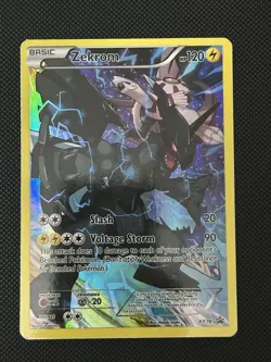 Zekrom XY76 Full Art Pokemon XY Promos LP - Image 1