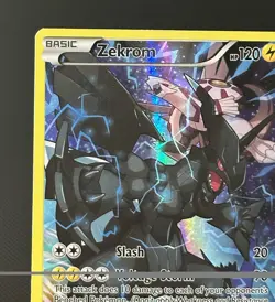 Zekrom XY76 Full Art Pokemon XY Promos LP - Image 2