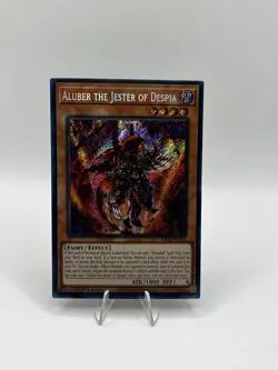 Aluber the Jester of Despia RA02-EN016 YuGiOh 1st Edition NM Secret Rare - Image 1
