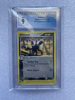 2003 Pokemon TCG EX Sandstorm Umbreon - CGC 9 MINT - Image 2