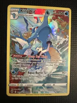 Kingdra TG03/TG30 - Holo Astral Radiance Trainer Gallery Pokemon NM - Image 1