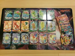 1999 Topps Pokemon TV Animation Series 1 Complete Set 90/90 Card Lot Pack Fresh - Image 1