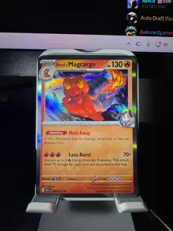 Pokemon TCG Ethan's Magcargo Holo Rare 024/217 Ascended Heroes - Image 1