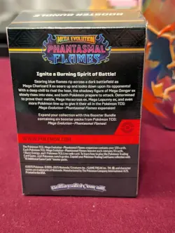 Pokemon Mega Charizard Y Ex Tin + Phantasmal Flames Booster Bundle + Mini Folio - Image 4