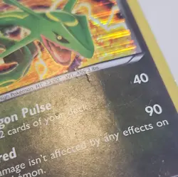 2012 POKEMON 11/20 RAYQUAZA HOLO BLACK & WHITE DRAGON VAULT RARE HP - Image 4