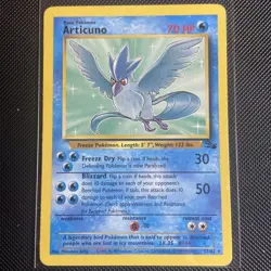 Pokemon Fossil Legendary Birds Set Moltres Zapdos Articuno Non-Holo - Image 5