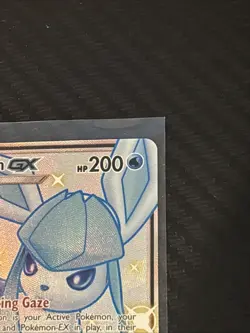 Pokemon TCG Glaceon GX Hidden Fates Shiny Vault SV55/SV94 Holo Ultra Rare - Image 5