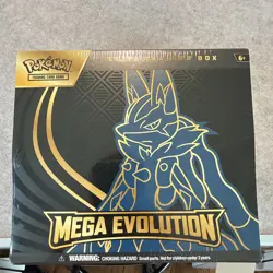 Pokemon TCG Mega Evolution Lucario Elite Trainer Box New Sealed - Image 1