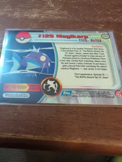 Topps Pokemon Magikarp 129 Series 3 Blue Logo Non Holo TV Animation Edition - Image 2