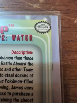 Topps Pokemon Magikarp 129 Series 3 Blue Logo Non Holo TV Animation Edition - Image 3