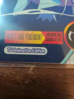 Topps Pokemon Magikarp 129 Series 3 Blue Logo Non Holo TV Animation Edition - Image 4