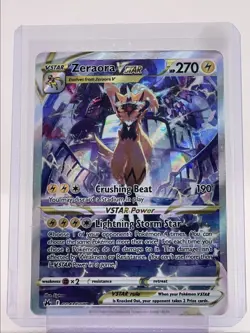 ZERAORA VSTAR 2023 POKEMON SWSH CROWN ZENITH ULTRA RARE #GG43/GG70 Q2714 - Image 1